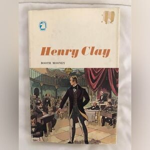 VINTAGE 1966 HENRY CLAY BOOTH MOONEY HC BOOK EXLIB LIBRARY AMERICAN HEROES
